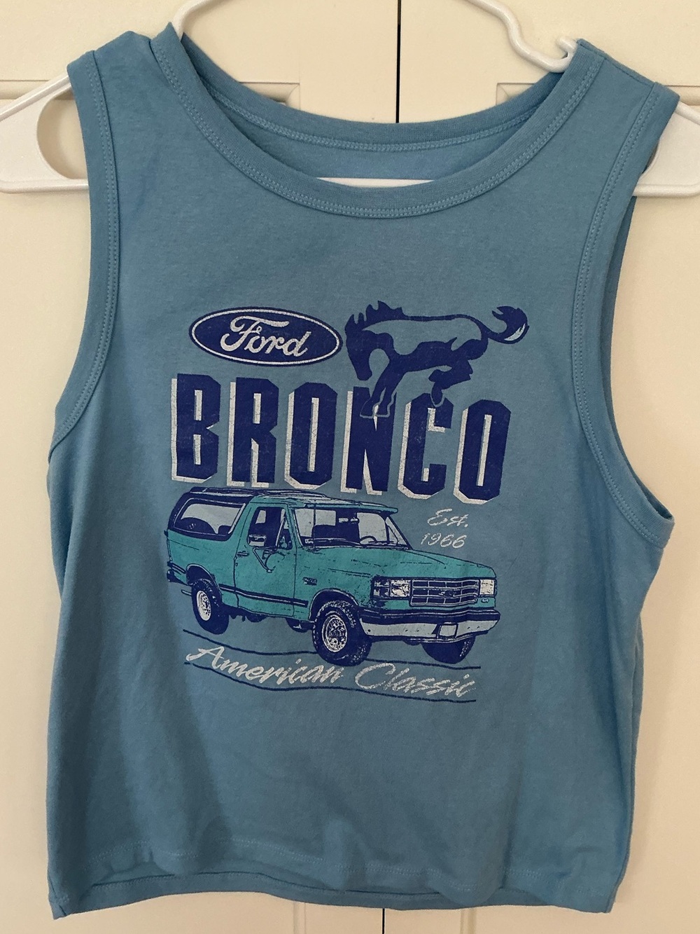 Ford Bronco Hybrid Apparel Tank Top Sz L